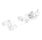 Гидравлический выпрессовщик пальцев  ВП150Г200