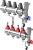 Коллекторы в сборе с расходомерами