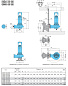 Погружной дренажный насос Calpeda GMN4 100-250A