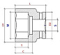 Головка ударная искробезопасная PNG-110A-85Be